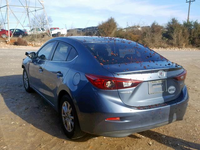 JM1BM1V74E1124136 - 2014 MAZDA 3 TOURING GRAY photo 3