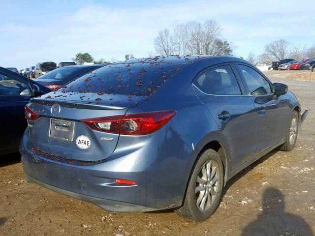 JM1BM1V74E1124136 - 2014 MAZDA 3 TOURING GRAY photo 4