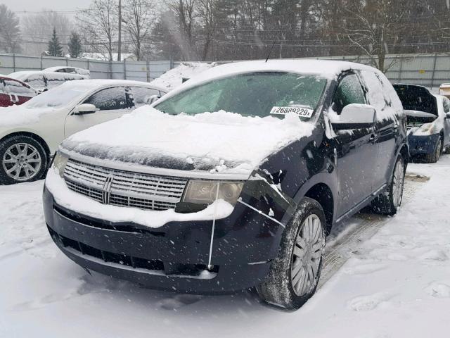 2LMDU88C68BJ15196 - 2008 LINCOLN MKX BLACK photo 2