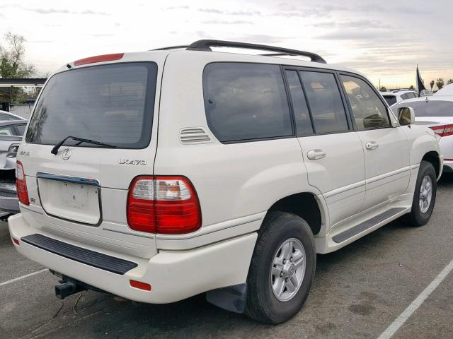 JT6HT00W6Y0123206 - 2000 LEXUS LX 470 CREAM photo 4