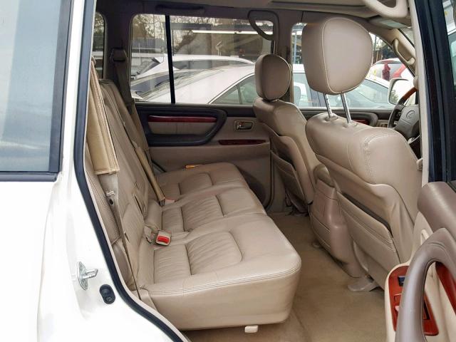 JT6HT00W6Y0123206 - 2000 LEXUS LX 470 CREAM photo 6