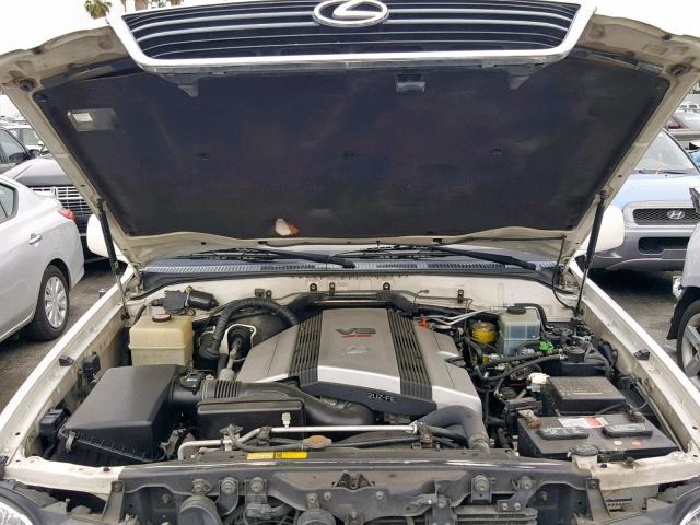 JT6HT00W6Y0123206 - 2000 LEXUS LX 470 CREAM photo 7