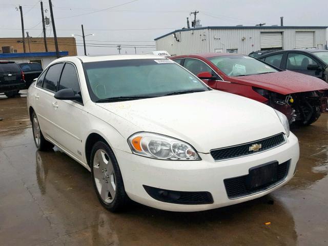 2G1WD58C389244696 - 2008 CHEVROLET IMPALA SUP 白色 照片 1