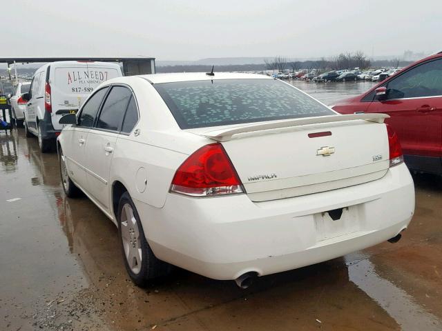 2G1WD58C389244696 - 2008 CHEVROLET IMPALA SUP 白色 照片 3