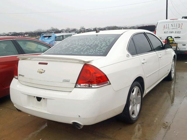 2G1WD58C389244696 - 2008 CHEVROLET IMPALA SUP 白色 照片 4