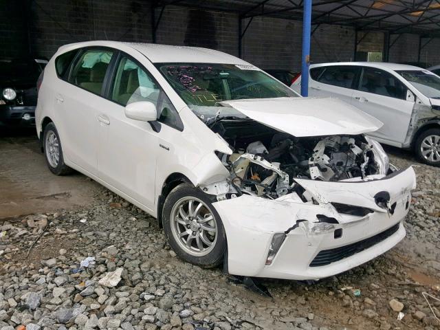 JTDZN3EU2C3017407 - 2012 TOYOTA PRIUS V WHITE photo 1