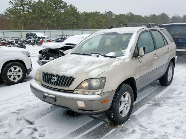 JT6HF10U2X0082115 - 1999 LEXUS RX 300 TAN photo 2