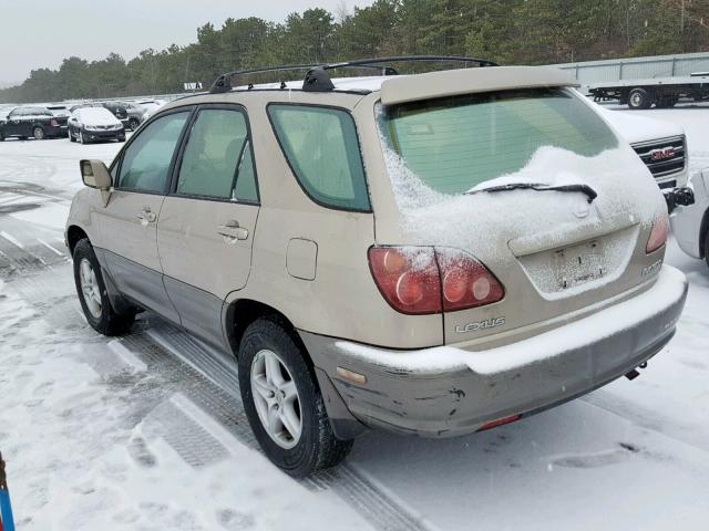 JT6HF10U2X0082115 - 1999 LEXUS RX 300 TAN photo 3