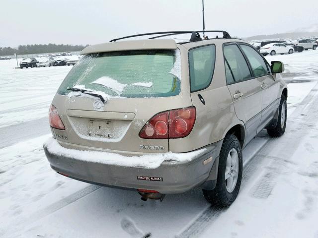 JT6HF10U2X0082115 - 1999 LEXUS RX 300 TAN photo 4