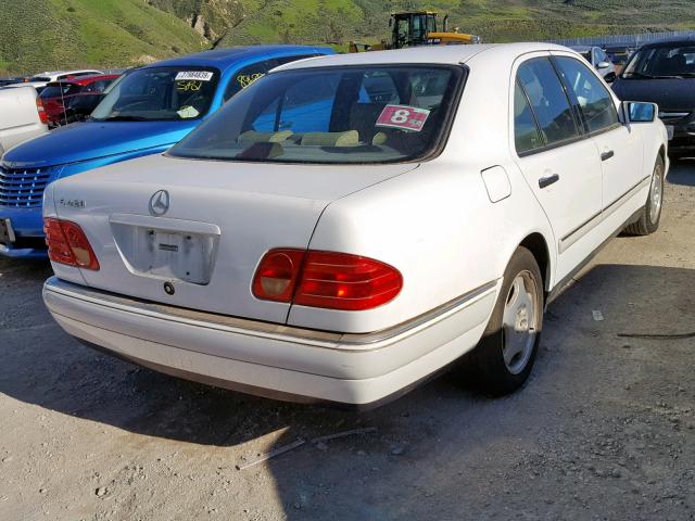 WDBJF72F0VA113301 - 1997 MERCEDES-BENZ E 420 WHITE photo 4