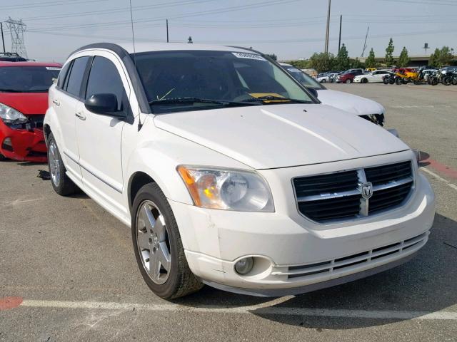 1B3HE78KX7D556033 - 2007 DODGE CALIBER R/ WHITE photo 1