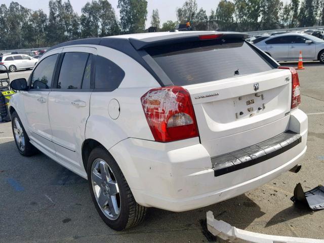 1B3HE78KX7D556033 - 2007 DODGE CALIBER R/ WHITE photo 3