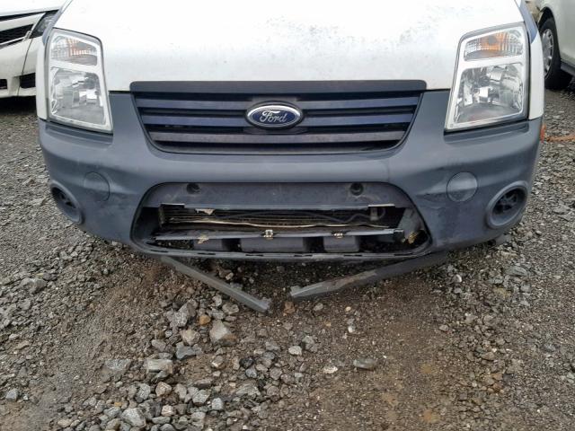 NM0LS6ANXDT135556 - 2013 FORD TRANSIT CO WHITE photo 9