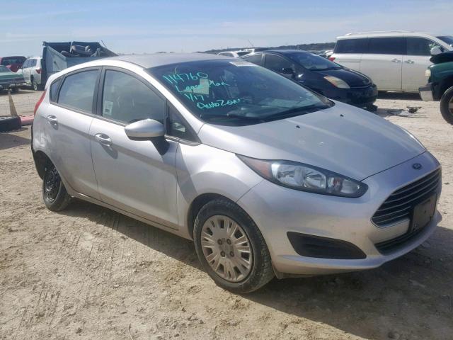 3FADP4TJ4GM187376 - 2016 FORD FIESTA S SILVER photo 1