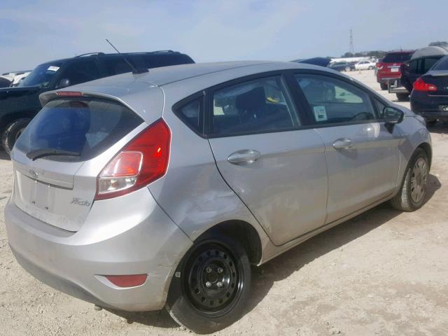 3FADP4TJ4GM187376 - 2016 FORD FIESTA S SILVER photo 4