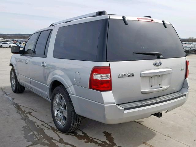 1FMJK1K57AEB70305 - 2010 FORD EXPEDITION SILVER photo 3
