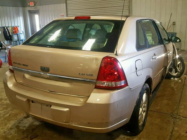 1G1ZT64874F228719 - 2004 CHEVROLET MALIBU MAX GOLD photo 4
