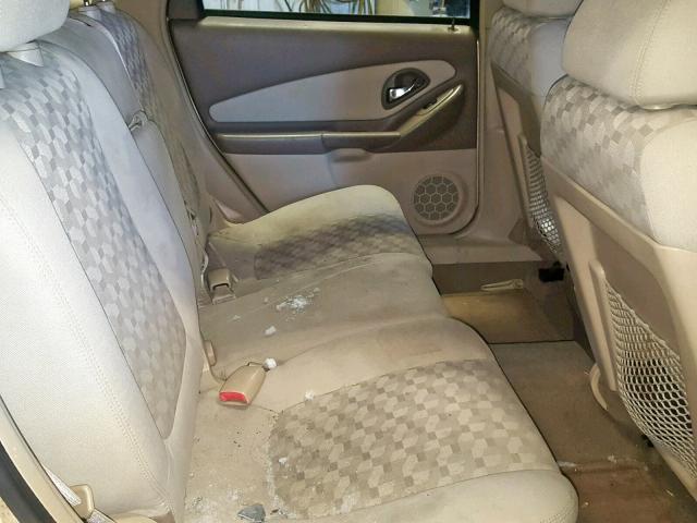 1G1ZT64874F228719 - 2004 CHEVROLET MALIBU MAX GOLD photo 6