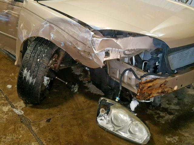 1G1ZT64874F228719 - 2004 CHEVROLET MALIBU MAX GOLD photo 9