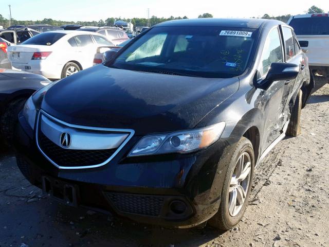 5J8TB3H37EL016680 - 2014 ACURA RDX BASE BLACK photo 2