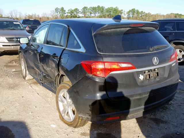 5J8TB3H37EL016680 - 2014 ACURA RDX BASE BLACK photo 3