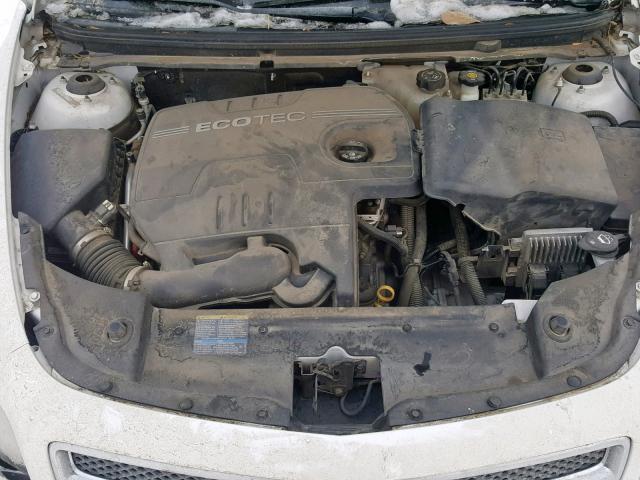 1G1ZB5EB0AF214132 - 2010 CHEVROLET MALIBU LS WHITE photo 7