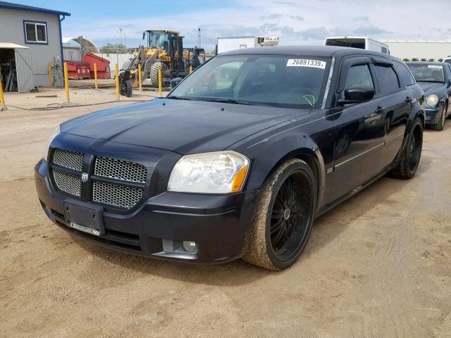 2D4FV47V87H617580 - 2007 DODGE MAGNUM SXT BLACK photo 2