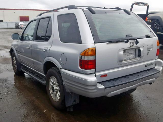 4S6DM58W1Y4407554 - 2000 HONDA PASSPORT E 银色 照片 3