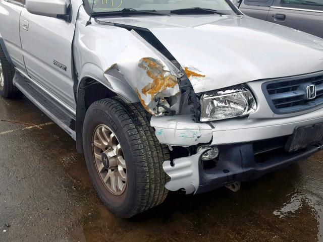 4S6DM58W1Y4407554 - 2000 HONDA PASSPORT E 银色 照片 9