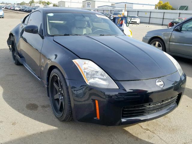 JN1AZ34E63T014542 - 2003 NISSAN 350Z COUPE BLACK photo 1