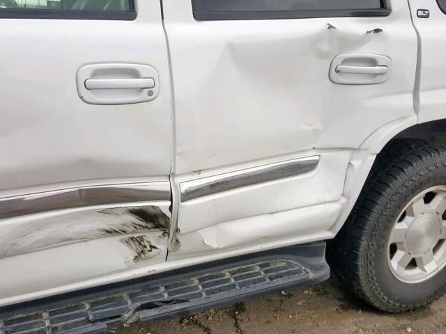 1GKEK13Z96R150729 - 2006 GMC YUKON WHITE photo 10