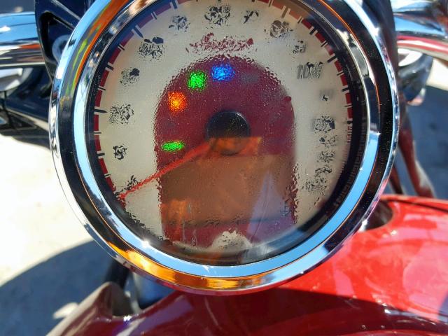56KMSA008F3104397 - 2015 INDIAN MOTORCYCLE CO. SCOUT ABS RED photo 8