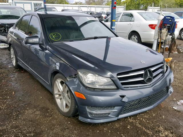 WDDGF4HB3ER315457 - 2014 MERCEDES-BENZ C 250 GRAY photo 1