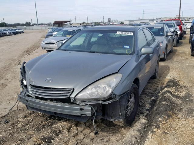 JTHBF30G230147266 - 2003 LEXUS ES 300 GREEN photo 2