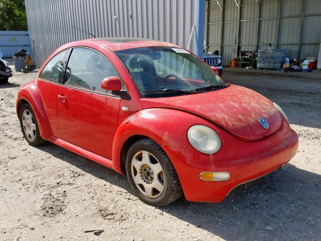 3VWDD21CXYM453526 - 2000 VOLKSWAGEN NEW BEETLE Qırmızı foto 1