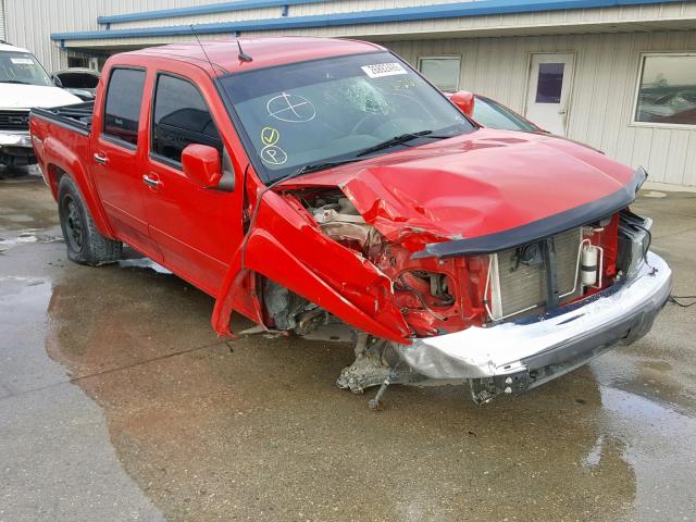 1GTH5PFE7C8138771 - 2012 GMC CANYON SLE RED photo 1