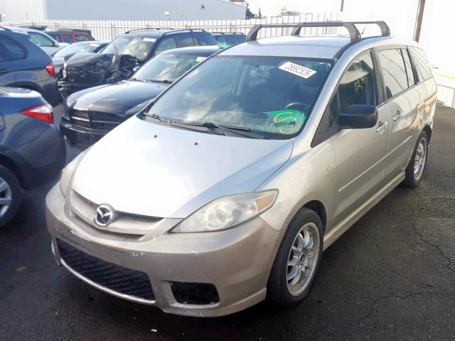 JM1CR293270141223 - 2007 MAZDA 5 SILVER photo 2