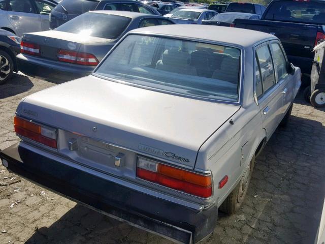 JT2RT36E5B0014541 - 1981 TOYOTA CORONA LUX SILVER photo 4