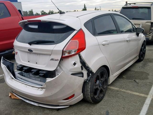 3FADP4GXXGM208259 - 2016 FORD FIESTA ST WHITE photo 4