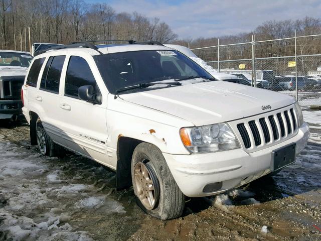 1J4GW58N0YC294336 - 2000 JEEP GRAND CHER WHITE photo 1