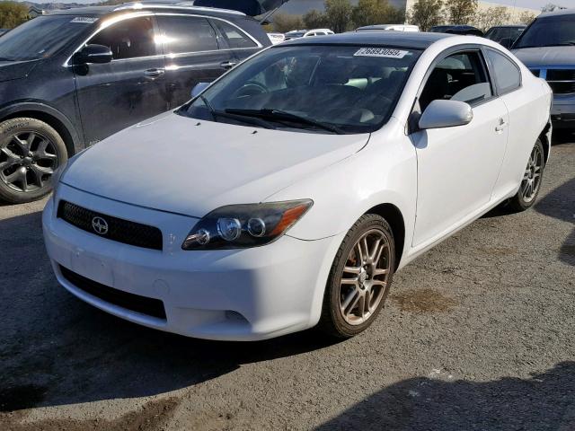 JTKDE3B78A0310678 - 2010 TOYOTA SCION TC WHITE photo 2