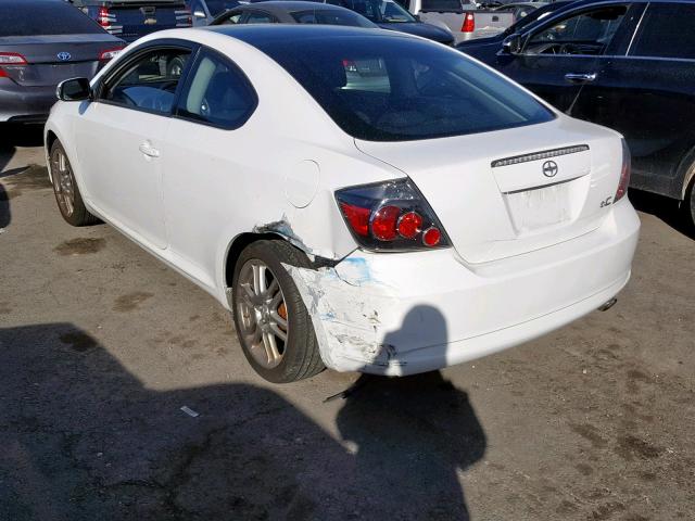 JTKDE3B78A0310678 - 2010 TOYOTA SCION TC WHITE photo 3