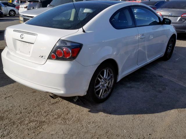 JTKDE3B78A0310678 - 2010 TOYOTA SCION TC WHITE photo 4