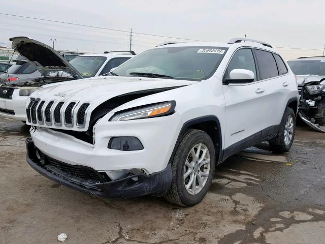 1C4PJMCB6GW367296 - 2016 JEEP CHEROKEE L WHITE photo 2