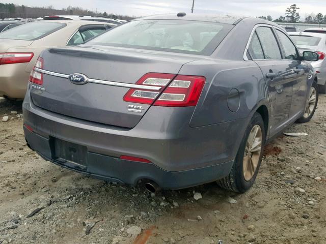 1FAHP2E96DG230548 - 2013 FORD TAURUS SEL GRAY photo 4