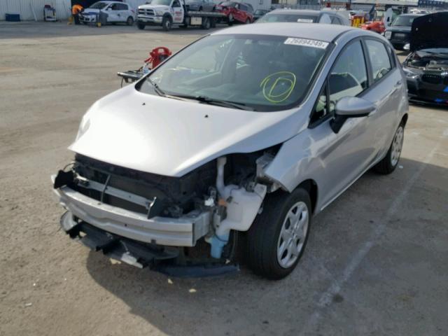 3FADP4TJ8DM208144 - 2013 FORD FIESTA S SILVER photo 2