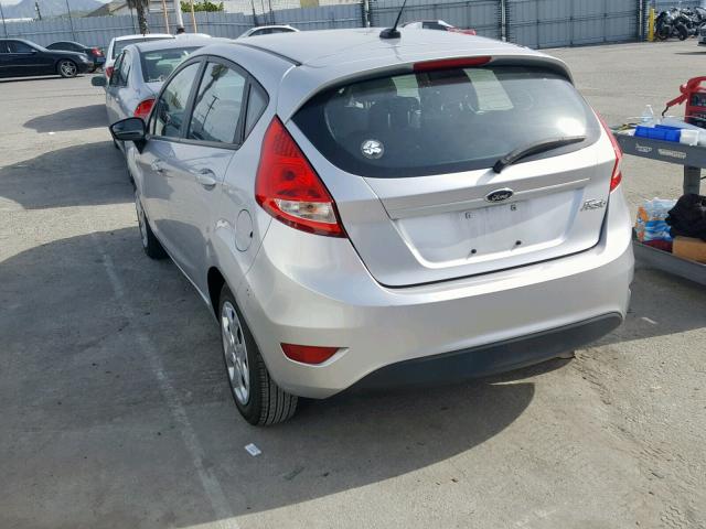 3FADP4TJ8DM208144 - 2013 FORD FIESTA S SILVER photo 3