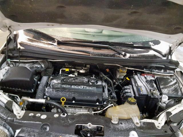 1G1JA6SH2F4131495 - 2015 CHEVROLET SONIC LS 白色 照片 7