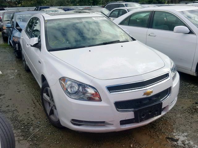 1G1ZF57549F115286 - 2009 CHEVROLET MALIBU HYB WHITE photo 1