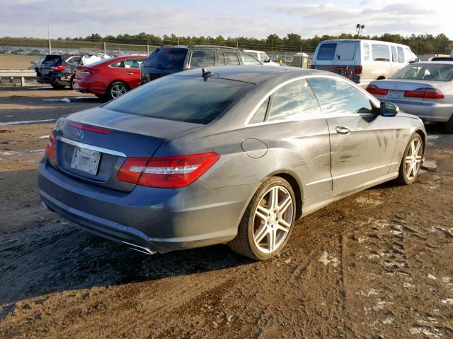 WDDKJ7CB0AF012200 - 2010 MERCEDES-BENZ E 550 GRAY photo 4